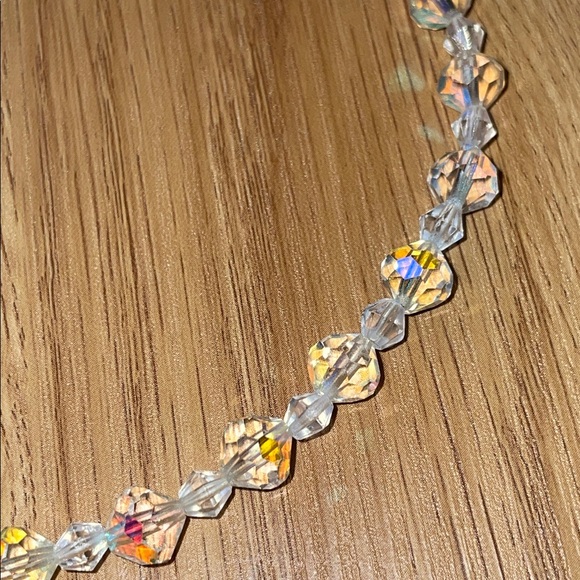 Aurora Borealis Vintage Choker Necklace - Picture 2 of 4